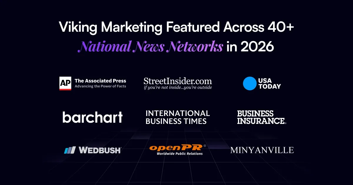 Viking Marketing Press Release Syndicated to 40+ Sites